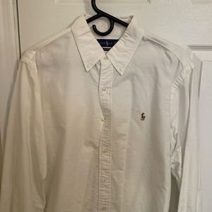 White Ralph Lauren Oxford